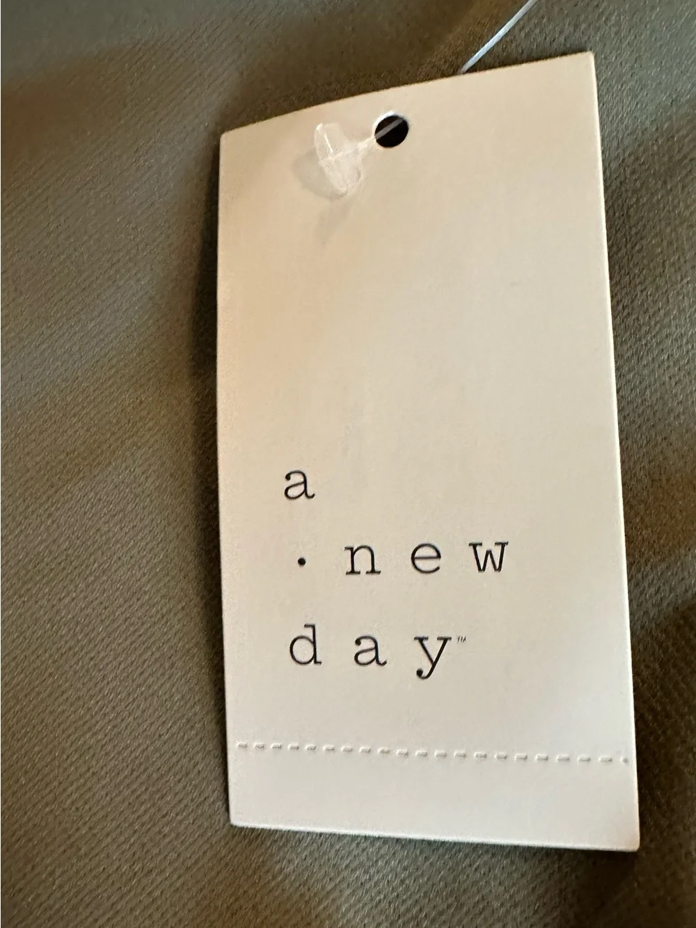 a new day High-Waist Shorts in Olive Green
